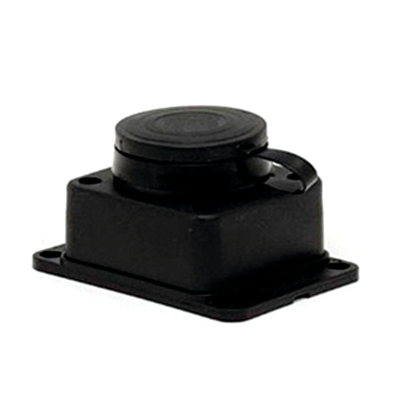 RPS-014-16-230-44 Роз. настен. с защит. крышкой каучуковая 230В 2P+PE 16A IP44 одинарная EKF  во Владимире