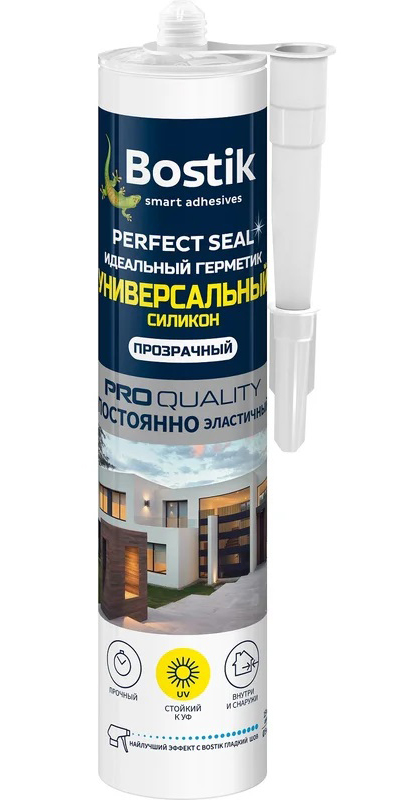 Bostik Герметик Perfect Seal Универсальный силиконовый ПРОЗРАЧНЫЙ 280 мл 1246  во Владимире