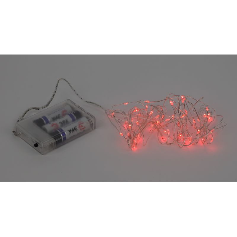 Гирлянда LED Нить 5 м красный свет, АА ENIN -5NR ЭРА (ЭРА)  во Владимире