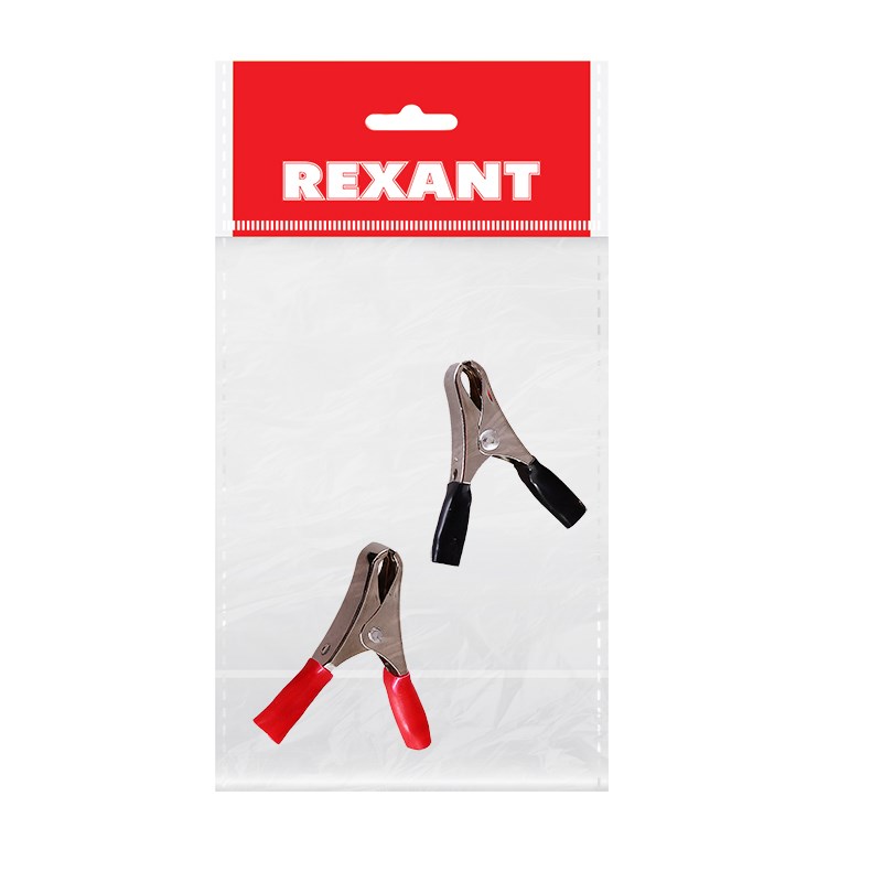 16-0012 Зажим «крокодил» 10 А 50 мм REXANT з  во Владимире