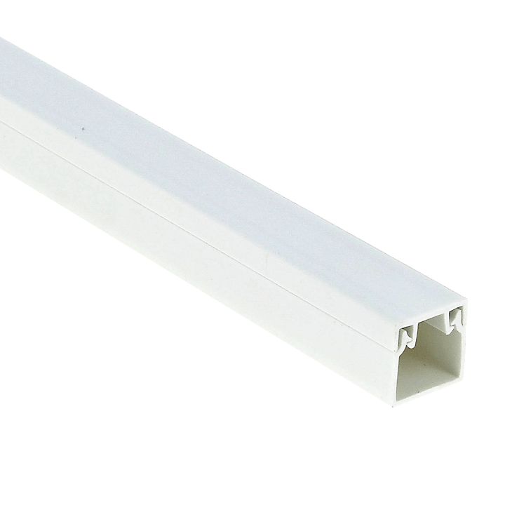 Кабель-канал (16х16) (упак=84м/42шт) Plast EKF 2м kk-16-16   во Владимире