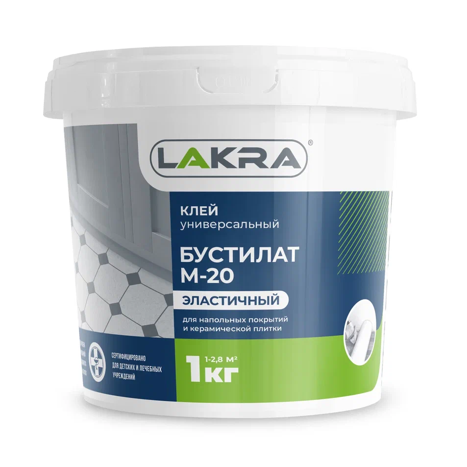 Клей Бустилат М-20 1кг ЛАКРА 12/432  во Владимире