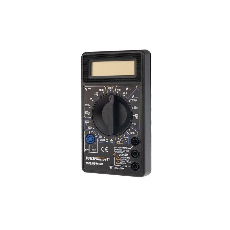 13-3013 Портативный мультиметр M838 (DT838) PROconnect з  во Владимире