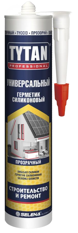 Tytan Professional Герметик силиконовый универсальный бесцветный, 280 мл  7912/1491  во Владимире