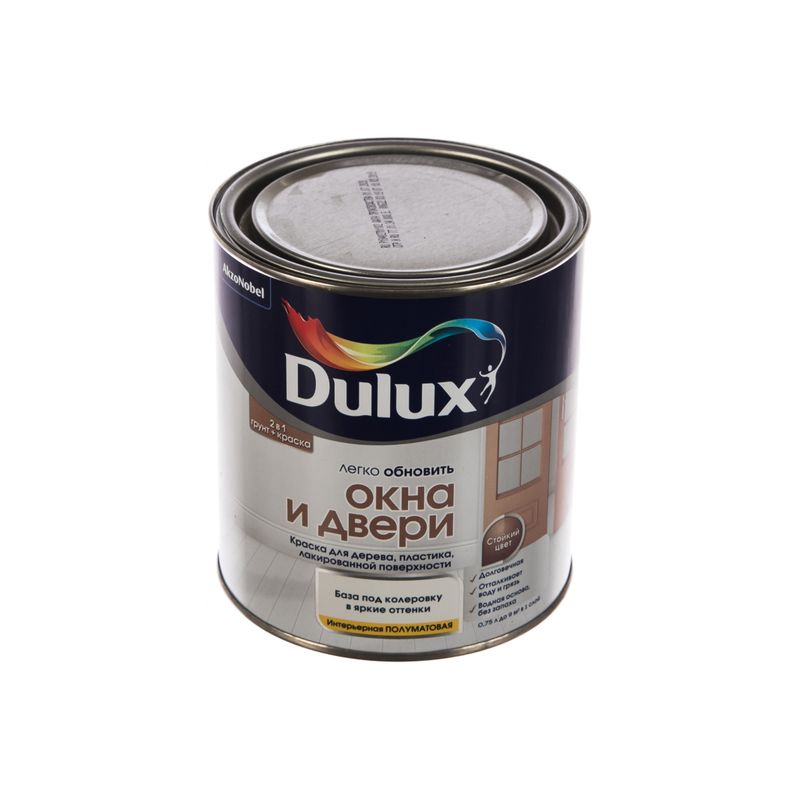 Краска DX Окна и Двери BС 0,75л (аналог 50034854)  во Владимире