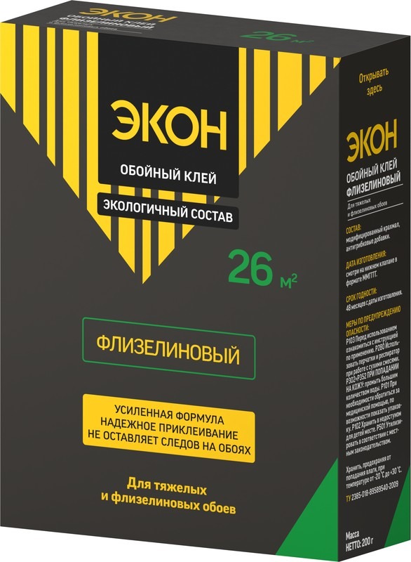 Клей обойный ЭКОН Флизелиновый  200г/ 24 ХЕНКЕЛЬ  во Владимире