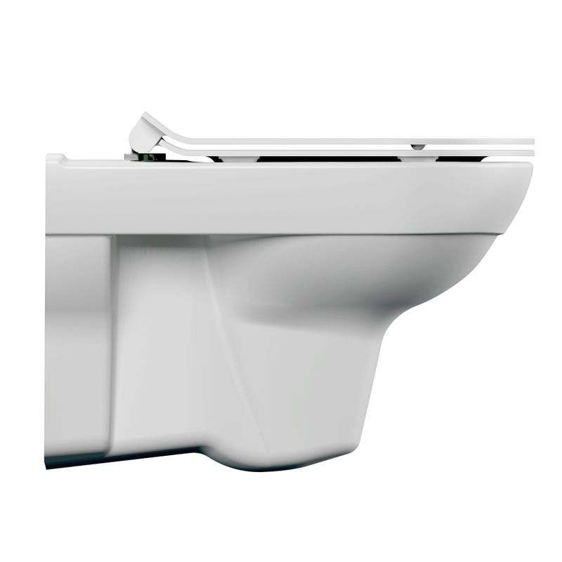 Унитаз подвесной: CITY NEW CLEAN ON с кр.дюр.slim, lift, e-off, белый  во Владимире