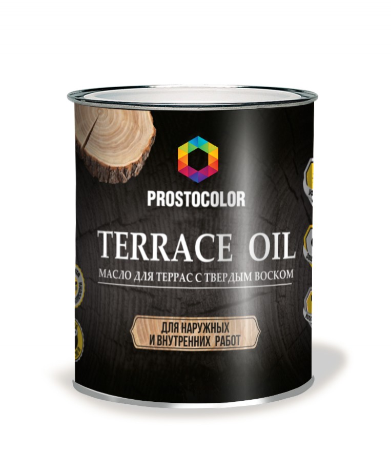 Масло д/ Террас PROSTOCOLOR (Бесцветный)  2,2 л  /3  во Владимире