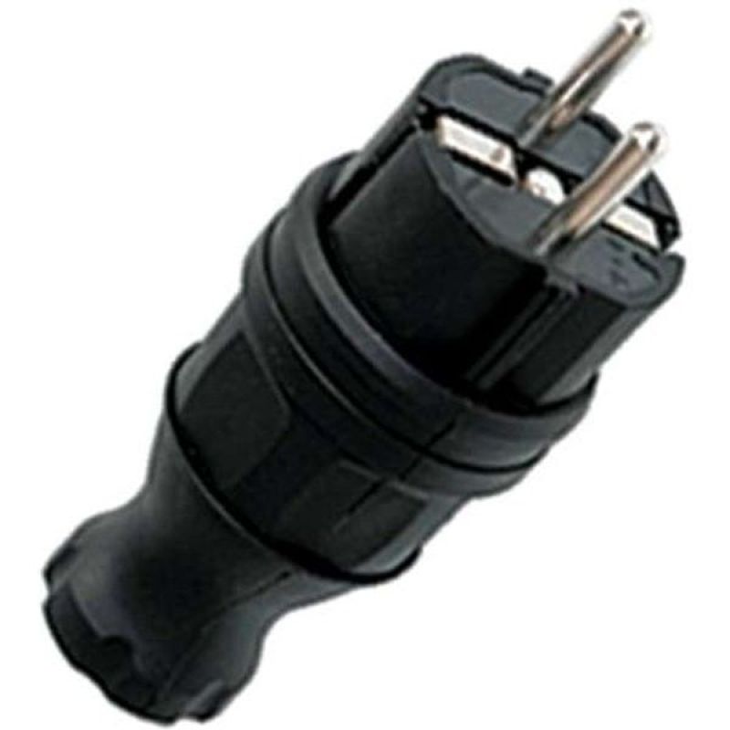 RPS-011-16-230-44 Вилка прямая каучуковая 230В 2P+PE 16A IP44 EKF  во Владимире