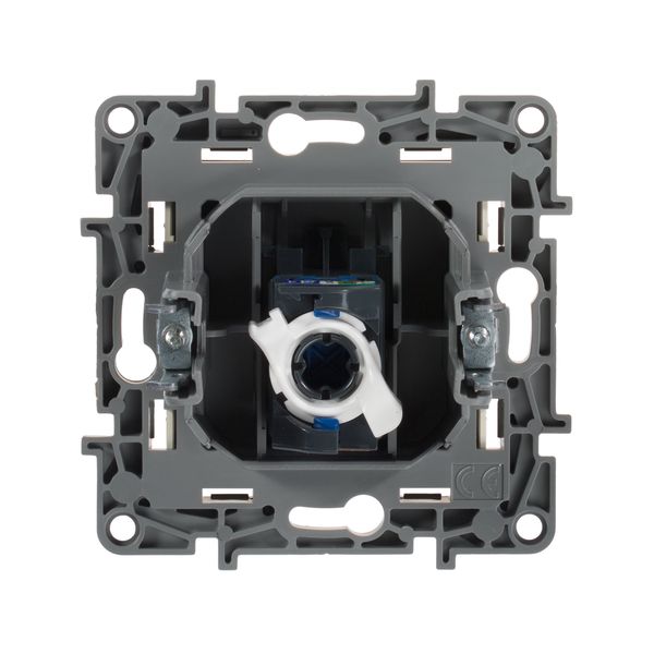 672341 ETIKA Розетка компьютерная RJ45 категория 5 UTP слоновая кость  во Владимире