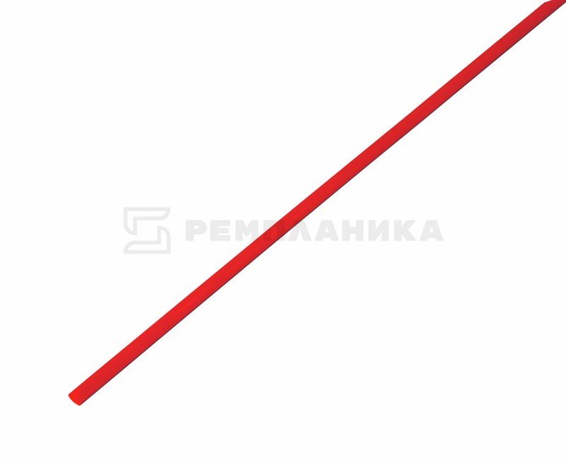 20-3004 3.0 / 1.5 мм 1м термоусадка красная  REXANT 1/50 шт  во Владимире