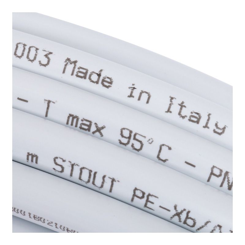 Труба металлопластиковая 16х2,0 STOUT (бухта 100м)  во Владимире