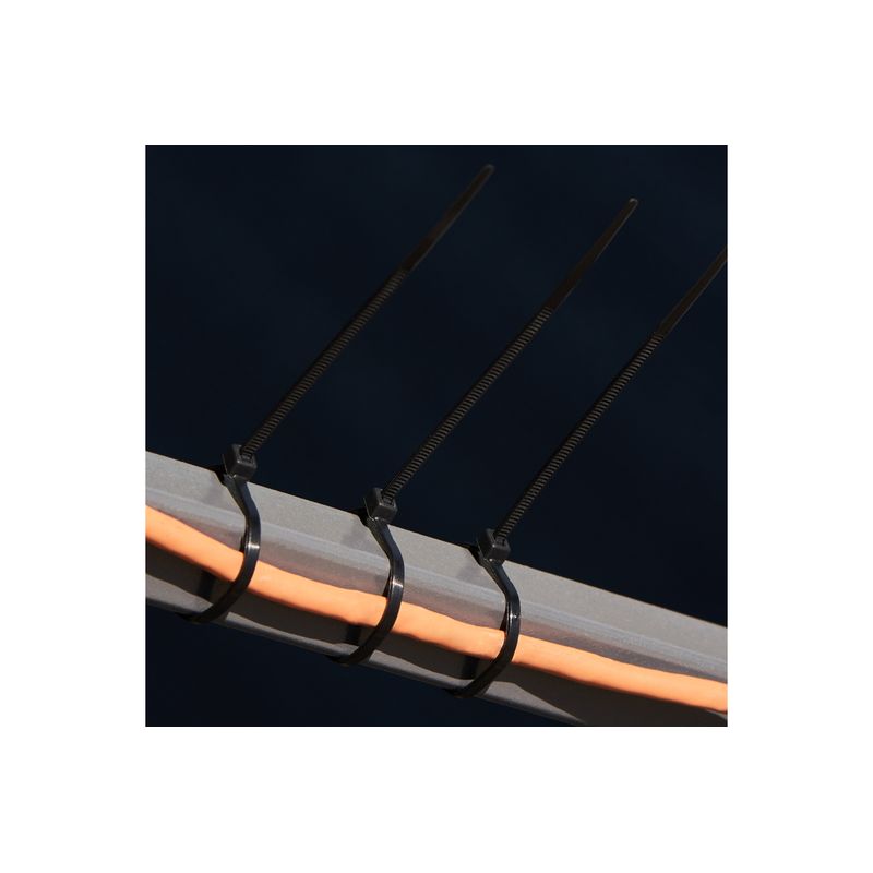 57-0151 Хомут-стяжка кабельная нейлоновая PROconnect 150 x2,5 мм, черная, упаковка 100 шт.  во Владимире