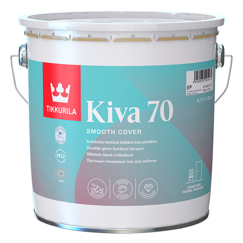 РАСПРОДАЖА KIVA 70  глянц.  2,7л Лак акрилатный   во Владимире