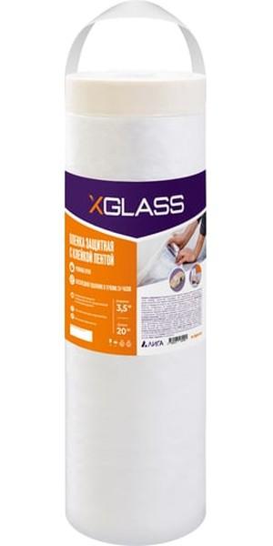 Пленка защитная XGlass с клейкой лентой 3500ммх20м (КПЦ)  во Владимире