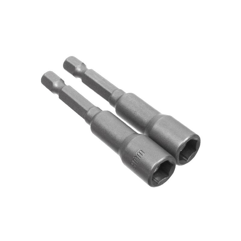 33-3-837 Биты с торцевыми головками сталь CrV, 1/4" Е, 8 мм - 65 мм, 2 шт., (уп.)		   во Владимире