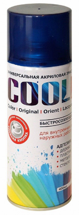 5002 Эмаль COOL универс. на акрил. основе (ультрамарин) спрей 400 мл  во Владимире