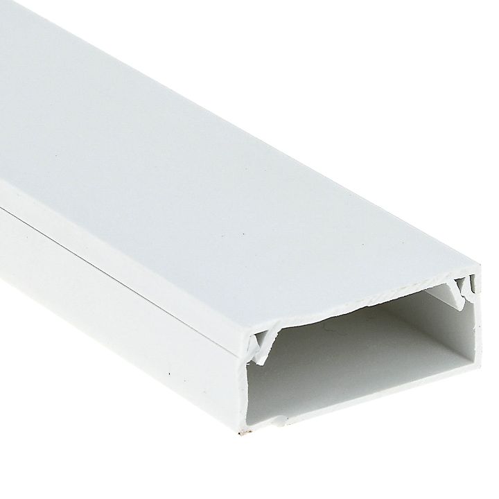 Кабель-канал (80х40) (упак=12м/6шт) Plast EKF 2м kk-80-40   во Владимире