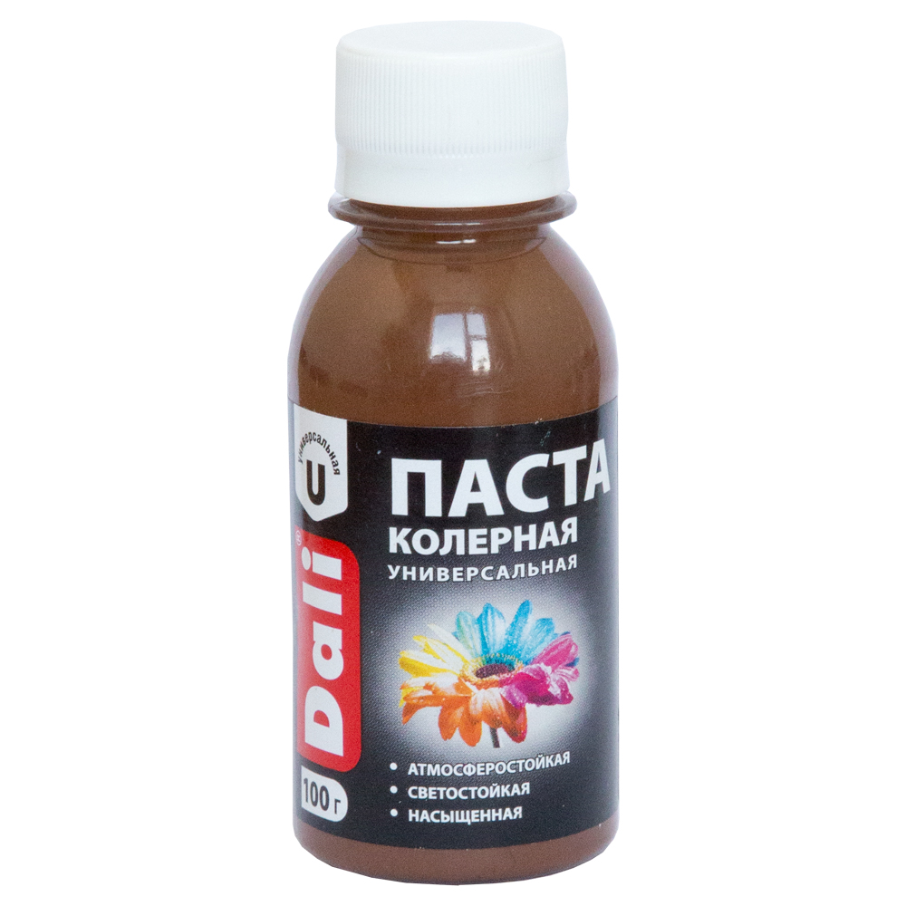 Паста "DALI" колерная  0,1 кг коричневый 1/8  во Владимире