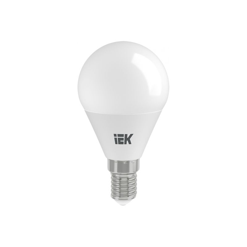 Лампа светодиодная LED 5вт E14 тепло-белый матовый шар ECO 2397  во Владимире
