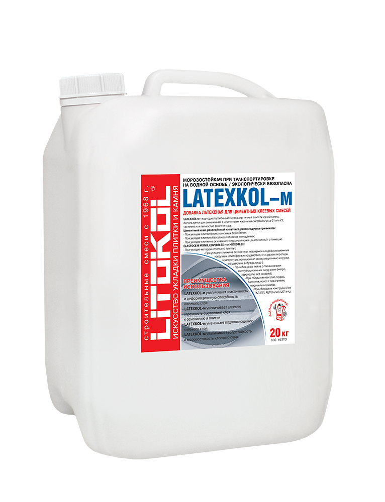 LATEXKOL–м латексн.добавка д/клеев 20 кг  во Владимире