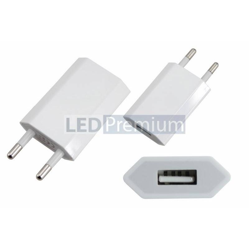 18-1194 Сетевое зарядное устройство iPhone/iPod USB белое (СЗУ) (5 V, 1000 mA) REXANT  во Владимире