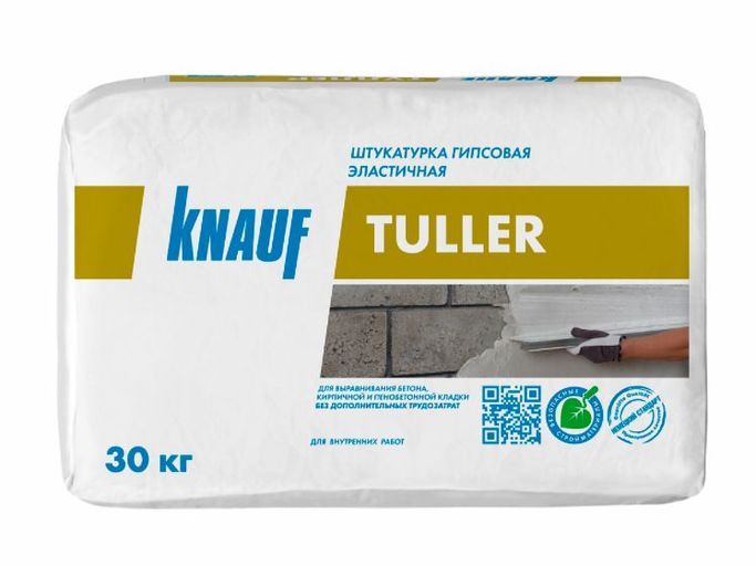 KNAUF ТУЛЛЕР Штукатурка гипсовая 30 кг (40шт/паллет)  во Владимире