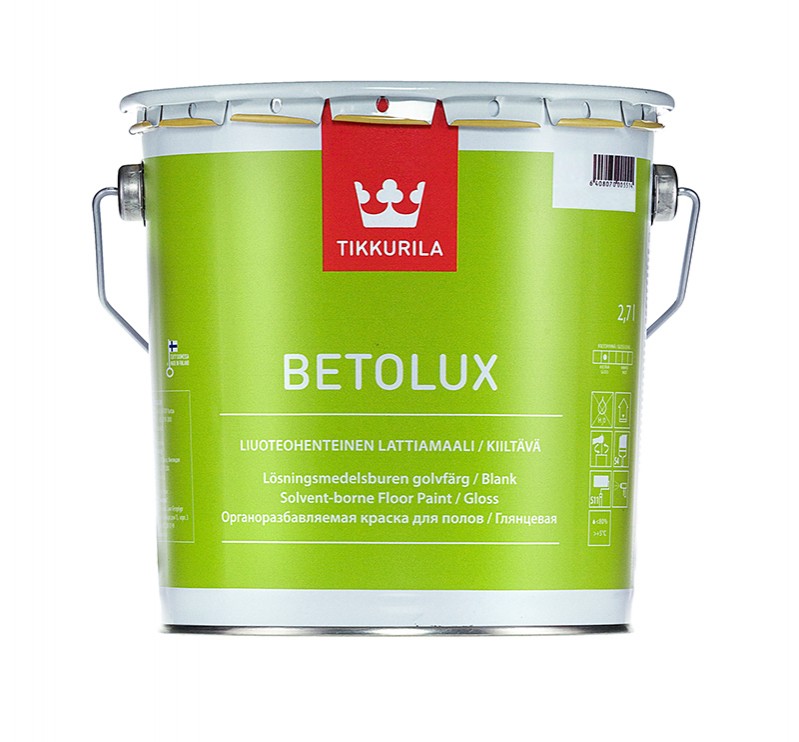 РАСПРОДАЖА BETOLUX  С глянц.  2,7 л Краска для полов   во Владимире