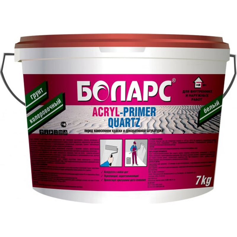 Грунт ACRYL-PRAIMER QUARZ (1750) 7кг  во Владимире