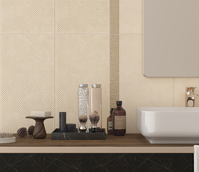 Декор Chiron B beige 01 25х60   во Владимире