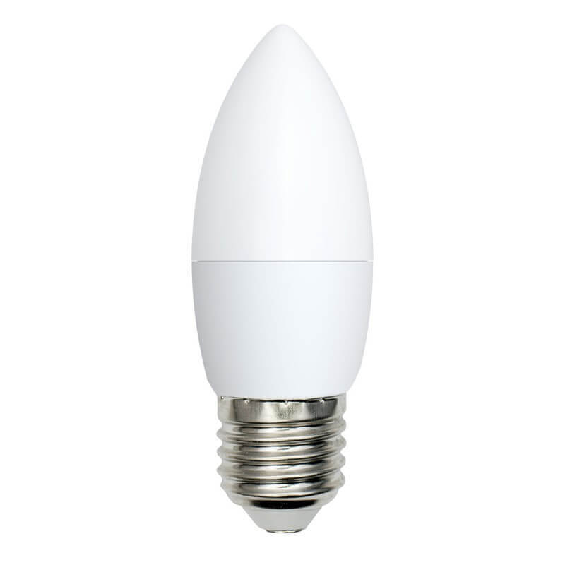 UL-00003805 Лампа светодиодная свеча матовая. Серия Norma 6500K LED-C37-9W/DW/E27/FR/NR 3837  во Владимире