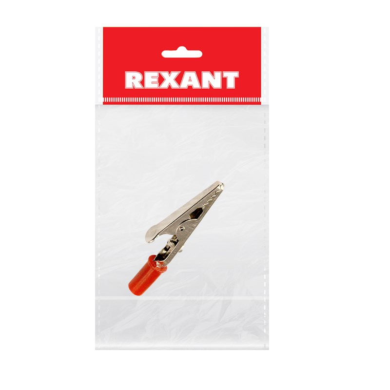16-0009 Зажим «крокодил» 15 А 53 мм REXANT  во Владимире