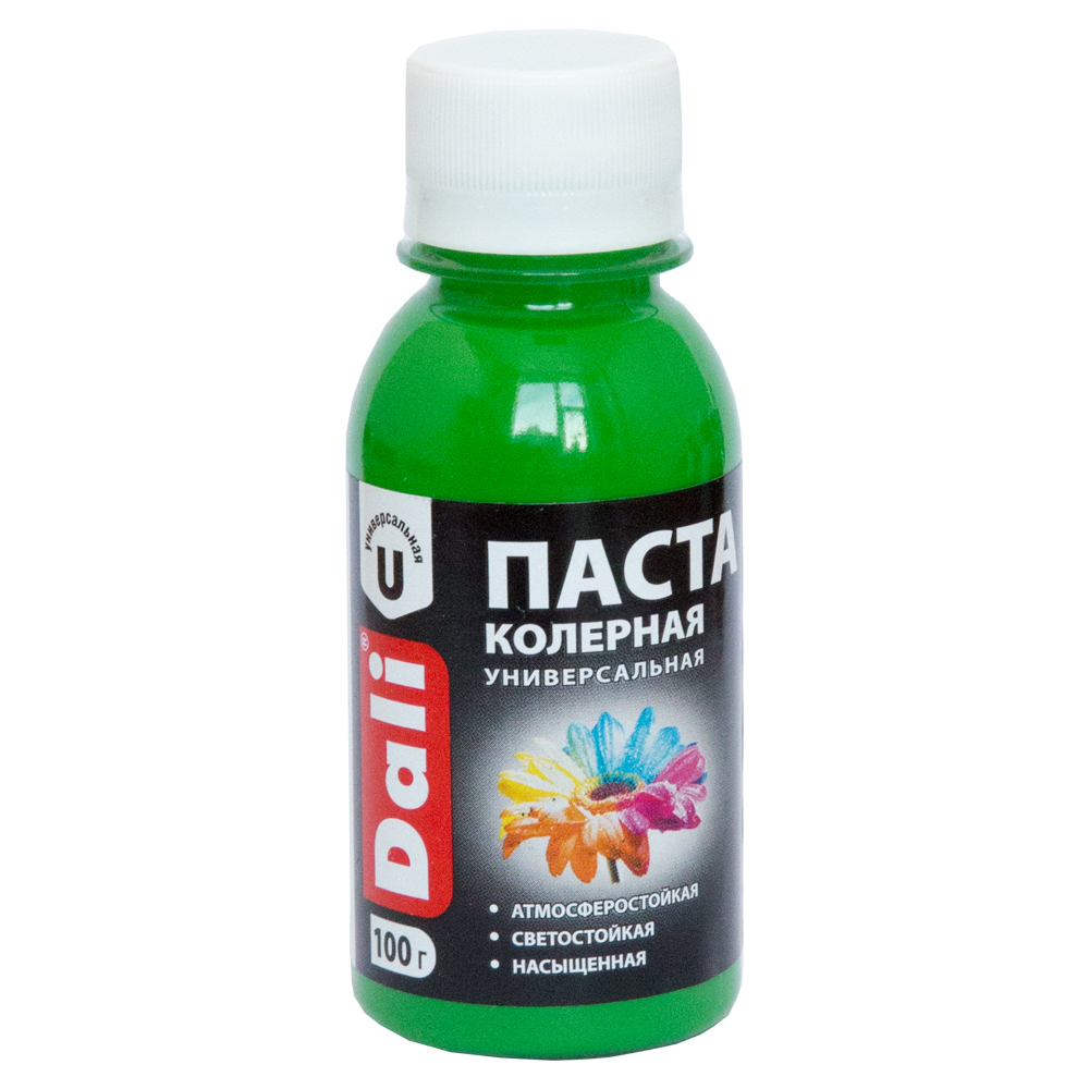 Паста "DALI" колерная  0,1 кг зеленое яблоко 1/8  во Владимире
