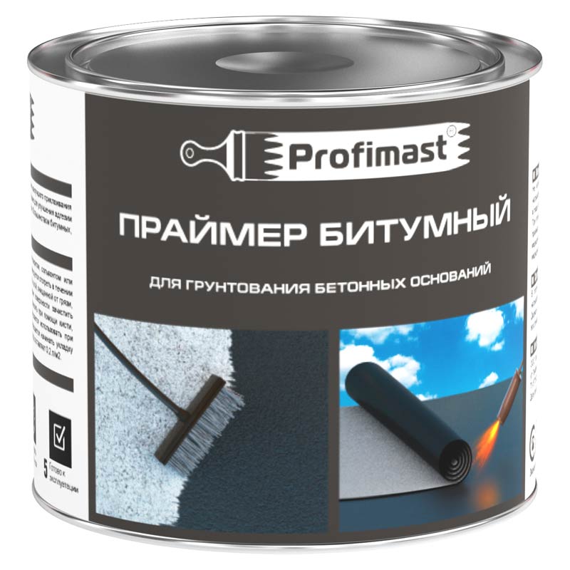 Праймер битумный 2л/1,8кг/6 Profimast  во Владимире
