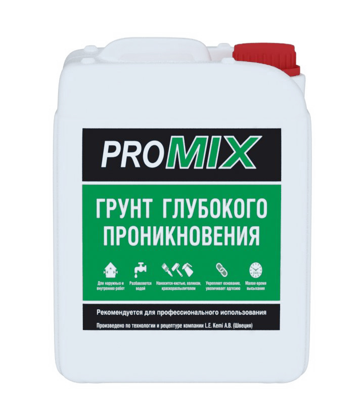 Грунт глубокого проникновения "PROMIX" 10 л /60  во Владимире
