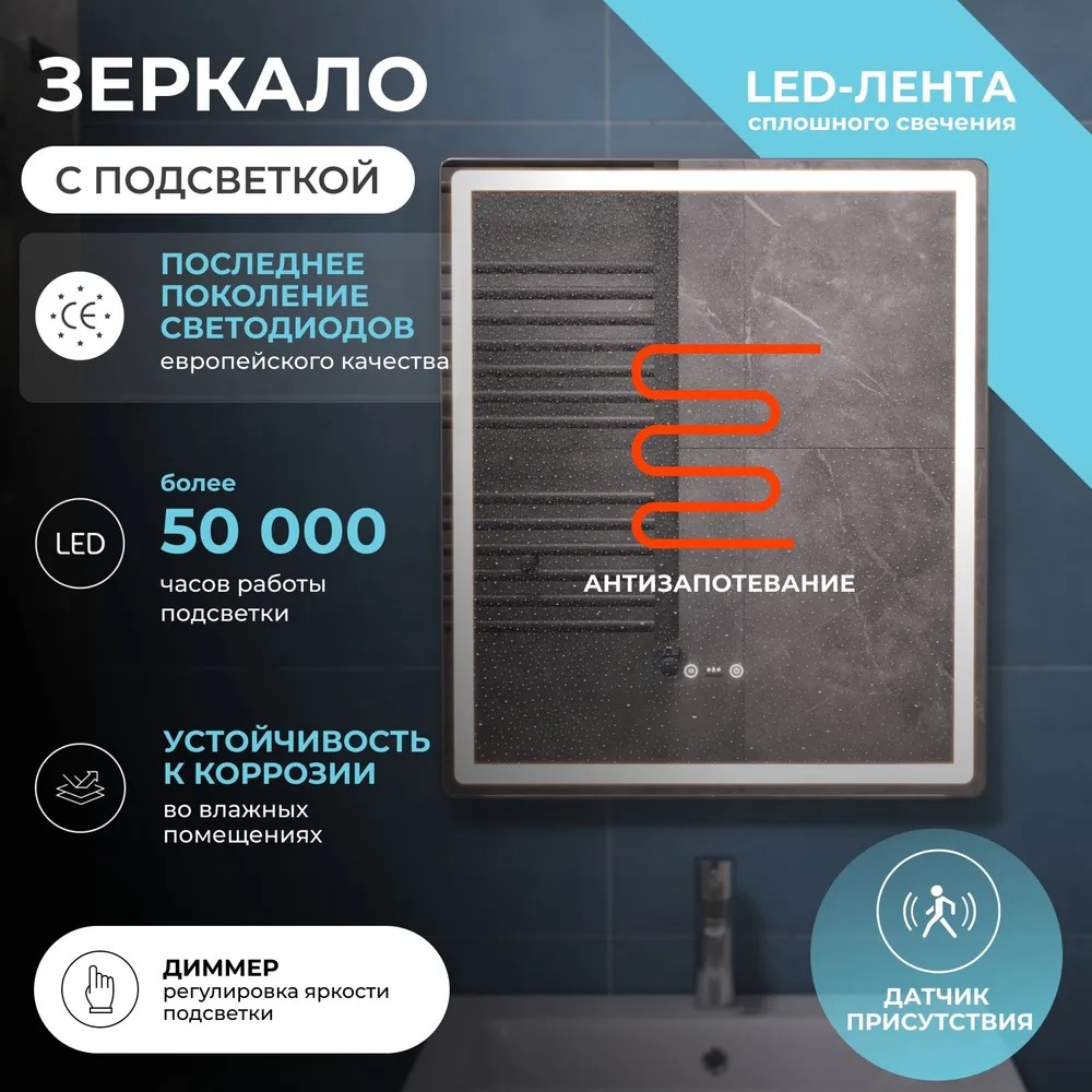 Зеркало Geometry Step 600  во Владимире