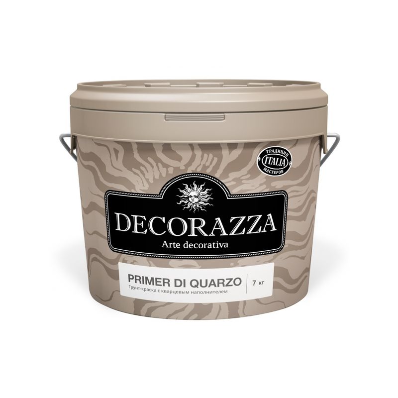 Грунт-краска Decorazza Primer di Quarzo под фактурные покрытия 7 кг DPRQ-07  во Владимире