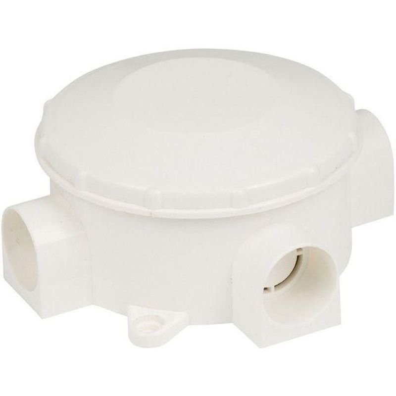 plc-kmr-040-040 Коробка распаячная КМР-040-040 трехрожковая белая (70х35) EKF PROxima  во Владимире