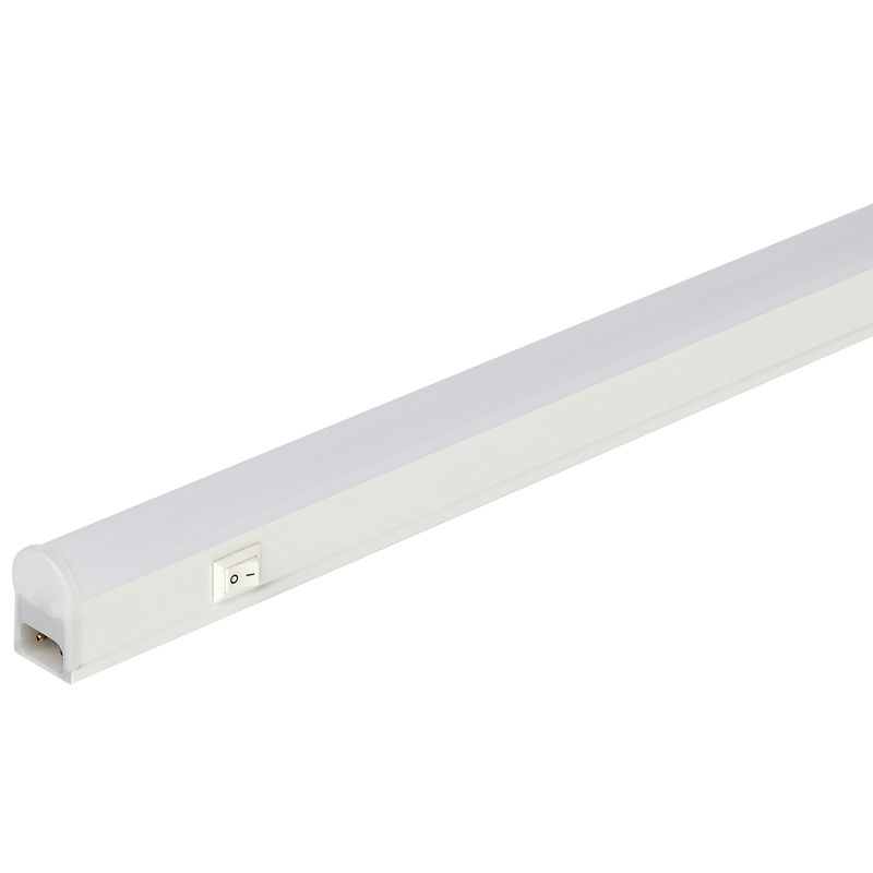 LLED-01-12W-4000-W ЭРА Линейный светодиодный светильник с выключ 12W 4000К 1000Лм IP20 лин 230V 1906  во Владимире