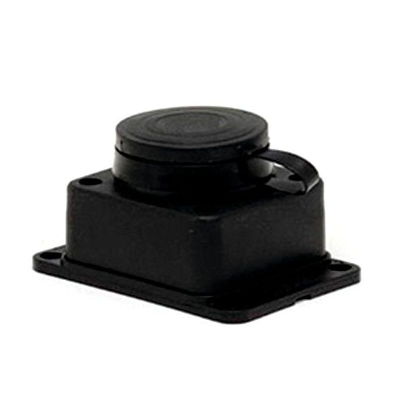 RPS-014-16-230-44 Роз. настен. с защит. крышкой каучуковая 230В 2P+PE 16A IP44 одинарная EKF  во Владимире