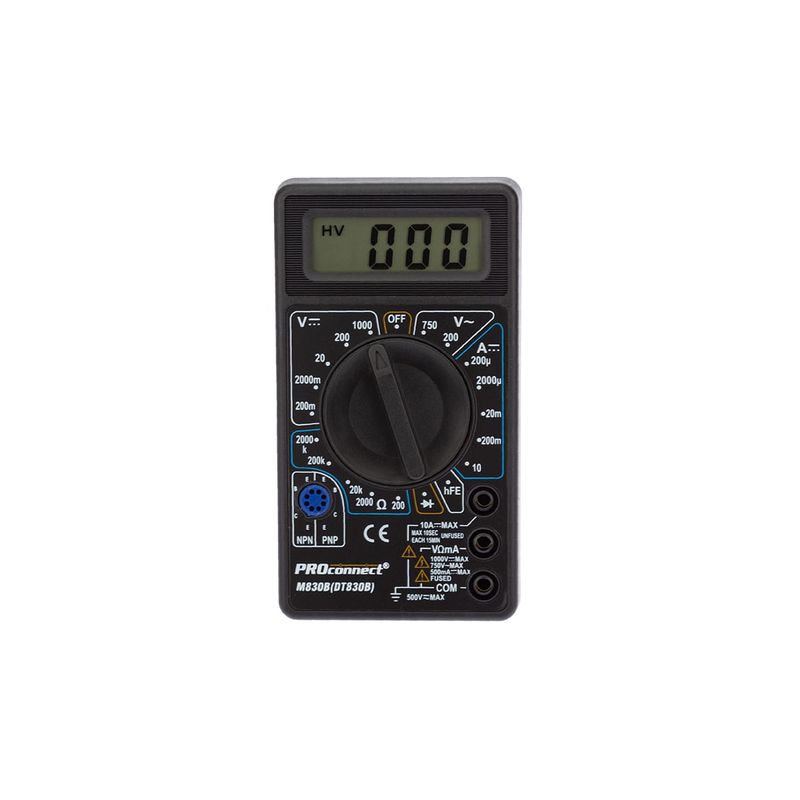 13-3011 Портативный мультиметр M830B (DT830B) PROconnect  во Владимире