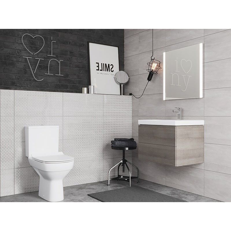 Компакт CITY NEW CLEAN ON 011 Cersanit дюр.slim 3/5, гориз вып, дюро-микролифт  во Владимире