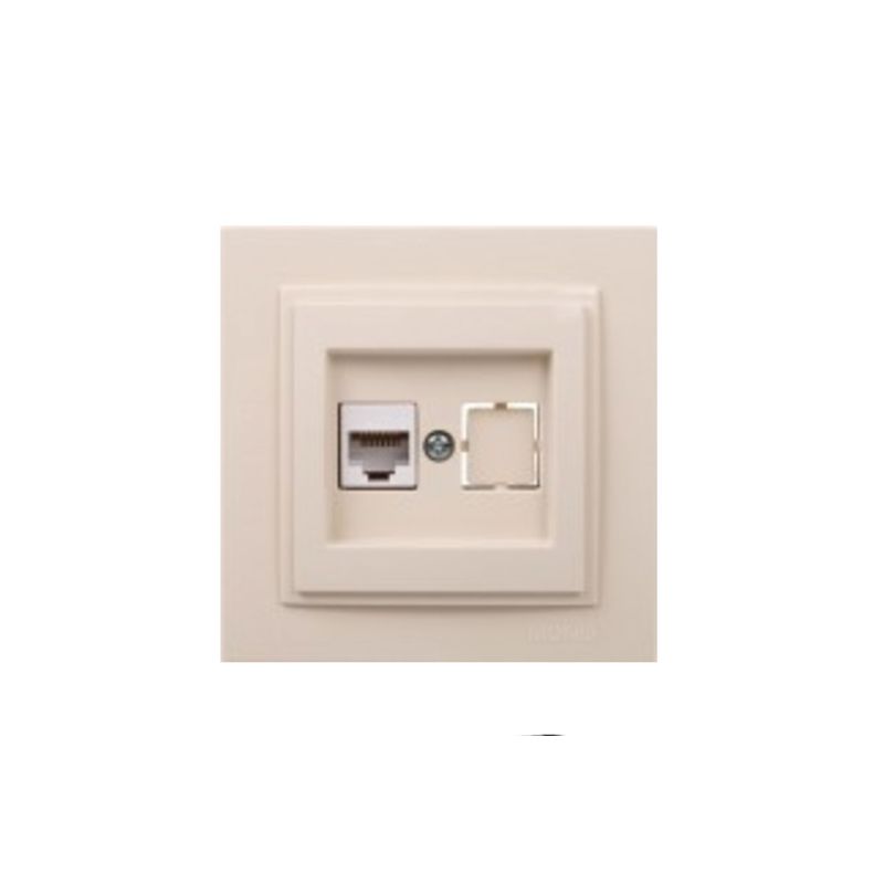 MONO Despına Розетка Комп. (Rj45 Cat 6) Кремовая*  во Владимире