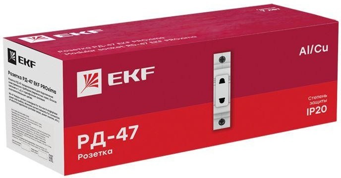 Розетка РД-47 240В EKF  во Владимире