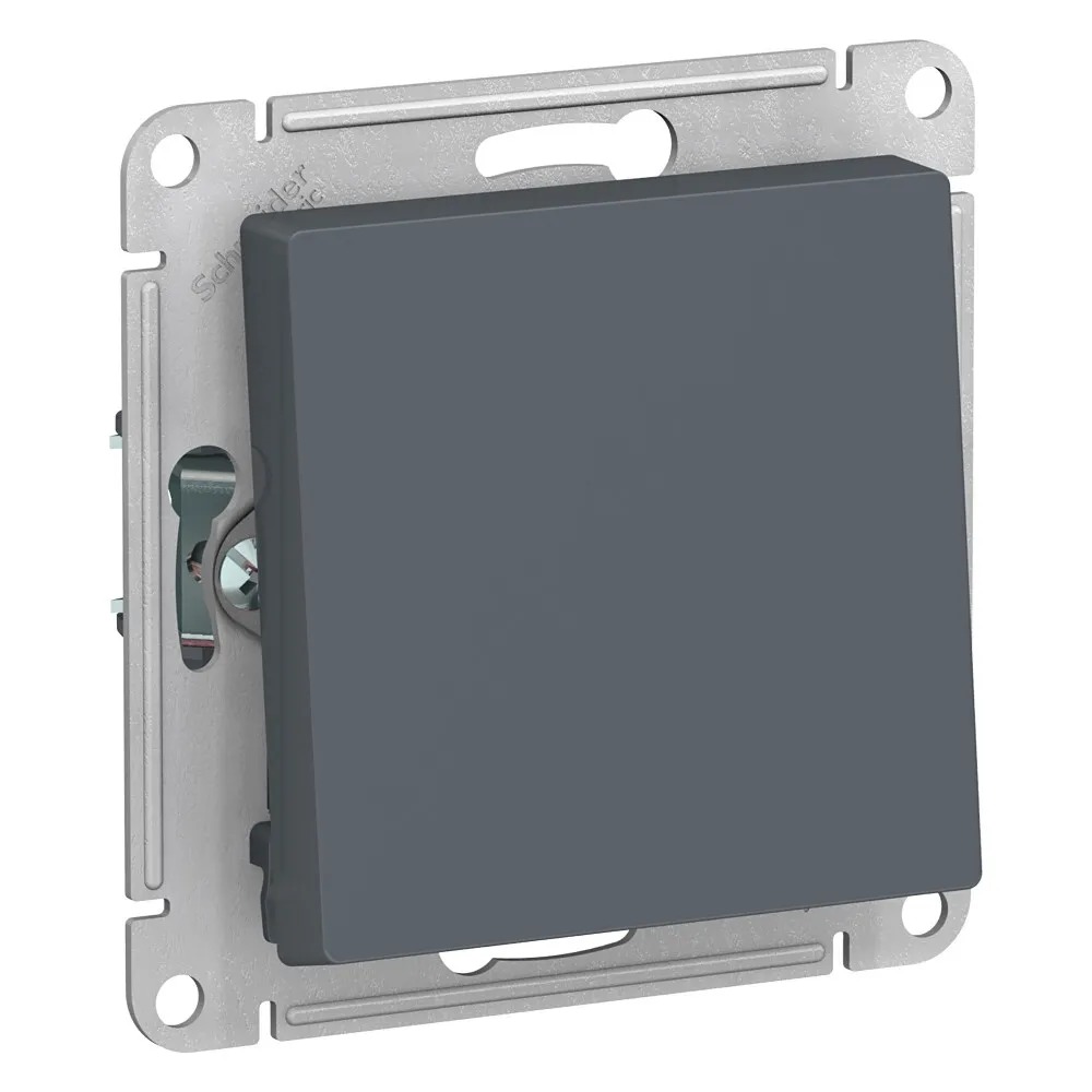 ATN000761 Переключатель одноклавишный ATLASDESIGN схема 6 10АХ механизм грифель (Шнейдер Электрик)  во Владимире