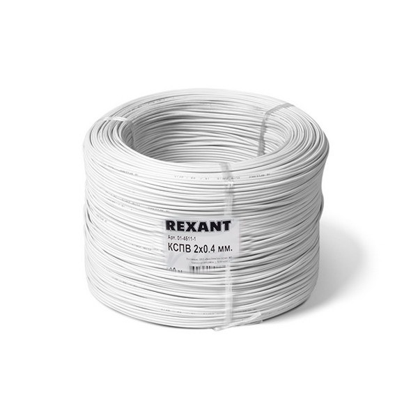 Кабель КCПB 2х0,4 мм REXANT (500м) 01-4700   во Владимире
