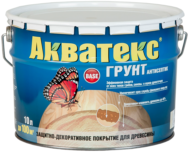 Акватекс-ГРУНТ 9л (антисептик)   1/55  во Владимире