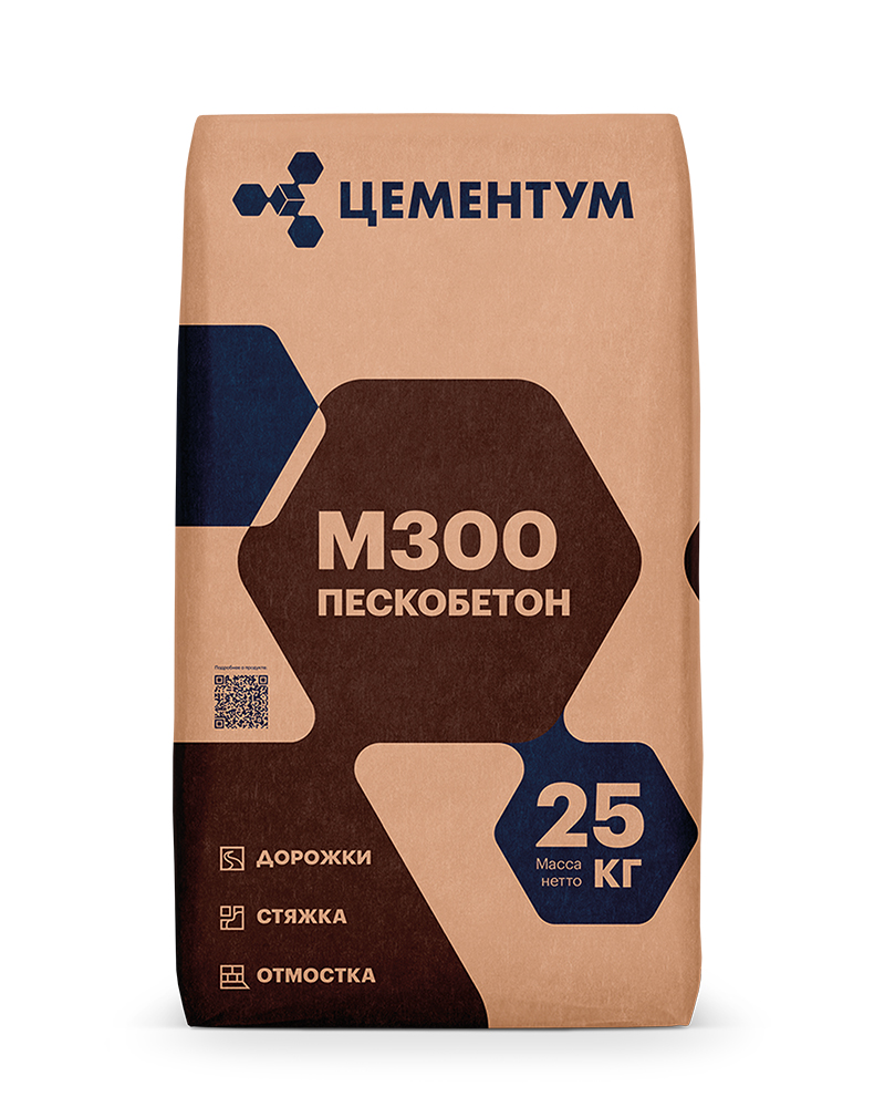 Пескобетон M300 ЦЕМЕНТУМ 25кг /56  во Владимире