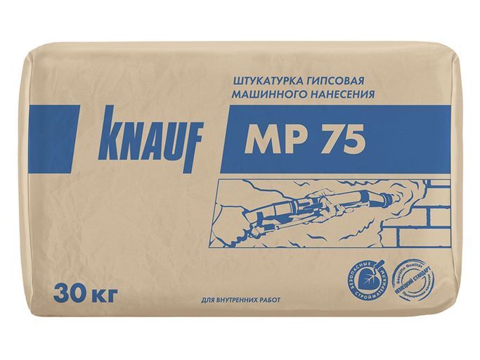 KNAUF MP-75 Штукатурка гипсовая МН 30 кг / 40  во Владимире