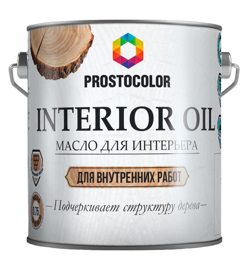 Масло д/ Интерьера PROSTOCOLOR (Белый)  2,2 л  /3  во Владимире